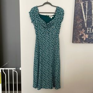 Tie front Midi dress